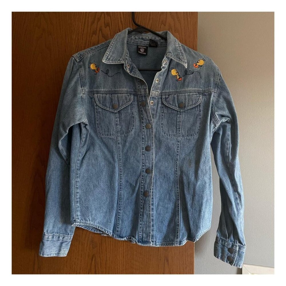 Vintage WB Tweety Bird Jean Shirt